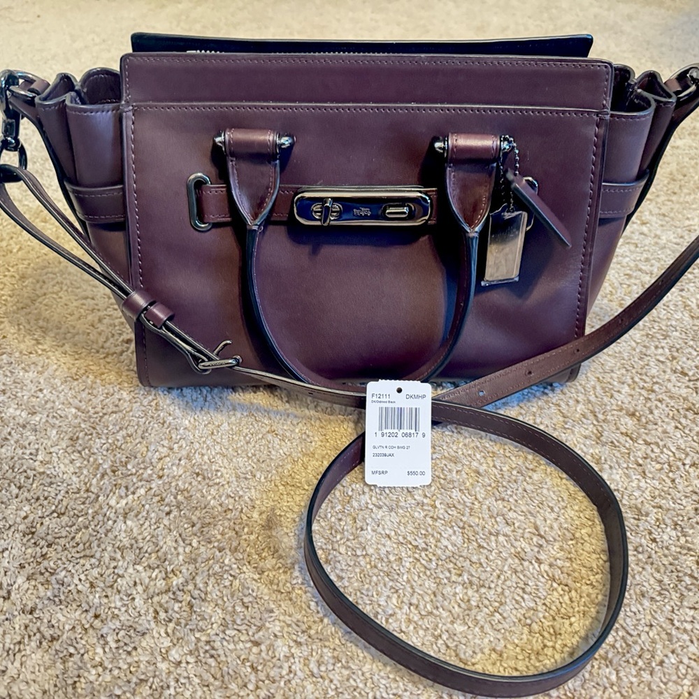 Authentic Coach DK/Oxblood Black -Swg27
